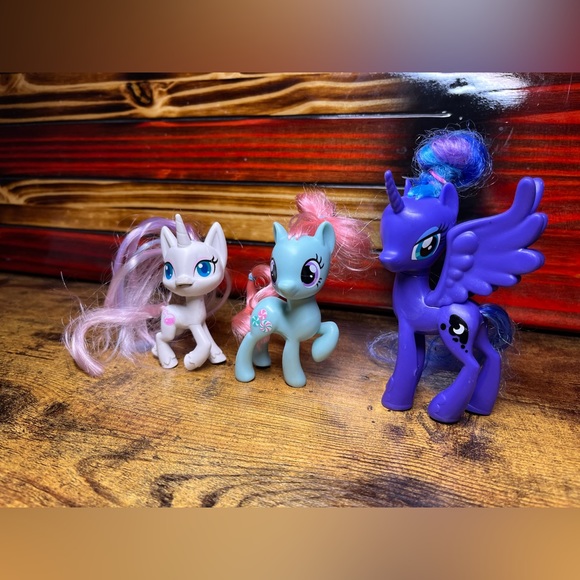 Vintage Lot of 3 MLP My Little Pony 90s And 2000s, Horse Riding, Horse Dolls - Picture 3 of 3